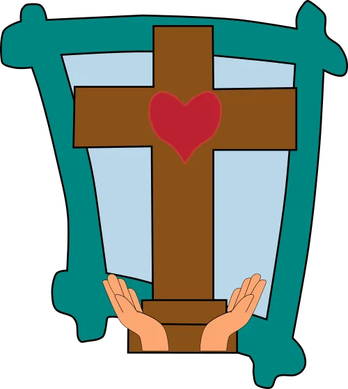 Image NET dans nos maisons Croix Amour